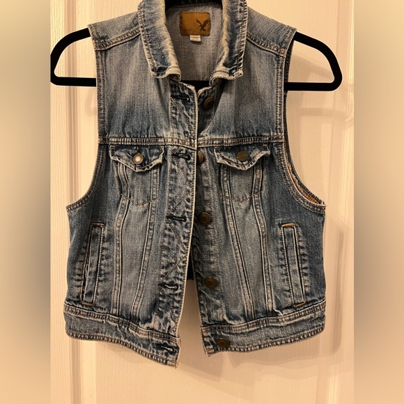 HOLLISTER jean vest - Picture 1 of 4